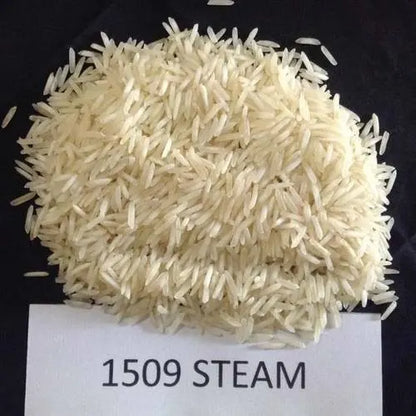 High Quality PAPO FPI0018 Sella Basmati Rice 1509 White Export From India Hard Texture Dried Biryani with Natural Aroma