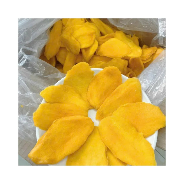 Delicious Chewy Dried Mango Slices Soft Texture Sweet Taste Perfect for Bulk Orders Snack Retail and Exports