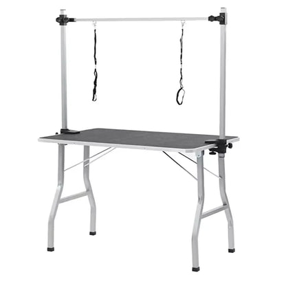 Easy to Clean Premium Stainless Steel Dog Grooming Table for Home and Professional Use