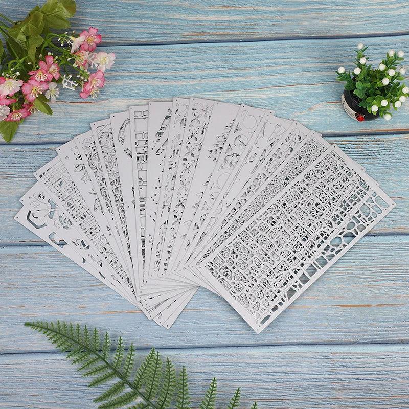New Arrival Autumn Leaf Trees Background Metal Cutting Dies for 2025 DIY Scrapbooking Winter Frame Card Making Note Stencils