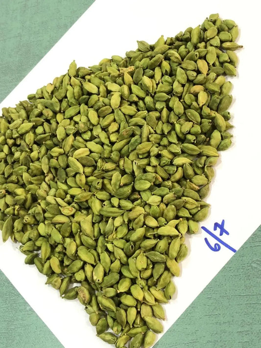 Best Quality Natural Dried AD Process Raw Green Cardamom Granules Indian Origin 1 kg pp Bags Human Consumption Industrial Use 1