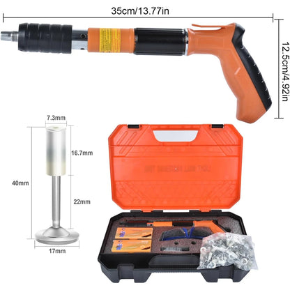 Manual Nail Gun Portable Steel Rivet Tool 5 Speed Adjustable Air Nailer Concrete Wall Anchor Line Slotting cell faster Tool