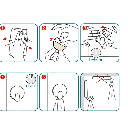 24 Pieces Hanchos Wall Stickers Multifunctional Kitchen Stickers Bathroom Bedroom