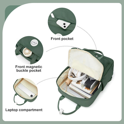 Korea School Backpack for Teenager, Stitch Kanken Laptop Backpacks for Women, Back Bag for Girl, Children's Backpack Schoolbag