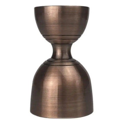Elegant Stainless Steel Double Jigger Cup Measuring Copper Style for Home Bartender Wine Cocktail Shot Drink Spirit Measure Cup