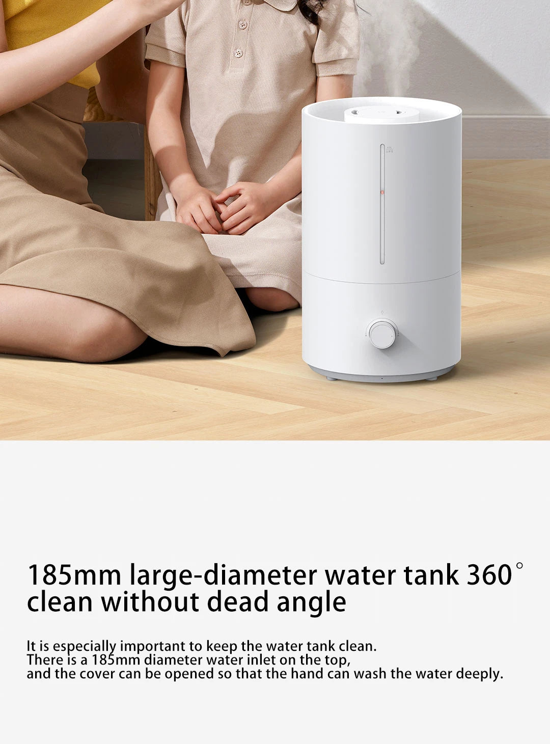 Original Mijia Humidifier 4L Mist Maker Broadcast Aromatherapy Essential Oil Diffuser Scent Home Air Humidifiers