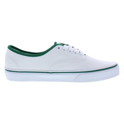 Vans Authentic Unisex Shoes Color: Pop White/Green  100% Authentic