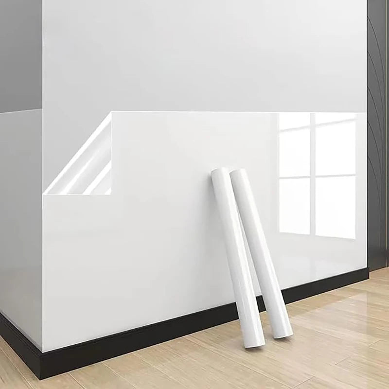 1 roll of transparent waterproof anti fouling electrostatic adsorption wall sticker for kitchen living room and household use