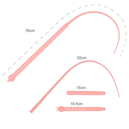 Super Strong Squeak-Feature Simulated Mouse Tail Cat Toy for Play and Teasing for Feline Fun