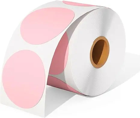 40-50mm Round Square Thermal Label Printer Sticker Self-Adhesive Thermal Paper Compatible M110 M220 M200 E210 P50 Label Printer