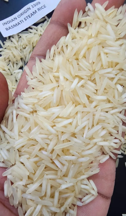 Indian 1509 Sortex Premium Quality Steam Hard Basmati Rice Dried with Natural Aroma Reasonably Priced Himalayan
