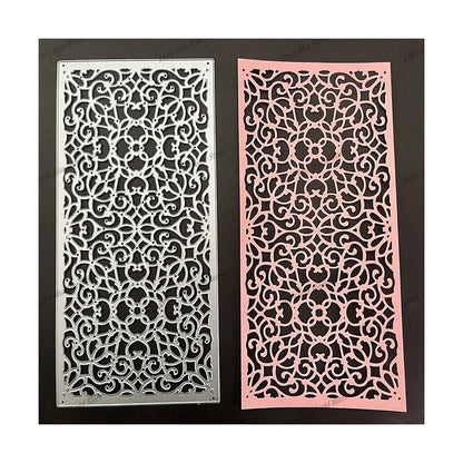 New Arrival Autumn Leaf Trees Background Metal Cutting Dies for 2025 DIY Scrapbooking Winter Frame Card Making Note Stencils