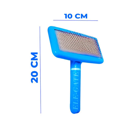 Free Your Furry Companion From Tough Knots with Easy-to-Use Pet Grooming Brush Customizable PP Plastic Hair Removal Tool