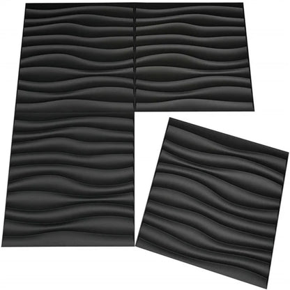 Irini Waterproof Fireproof ECO-Friendly Paintable 3D PVC Wall Panels Geometric Pattern Modern Design for Living Room Household