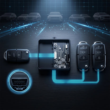Car Key Universal Adapter Box OBD Plug  KEYDIY Remote Control Duplicator 433.92MHz Code Grabber Clone Gate Key Fob Command Hand