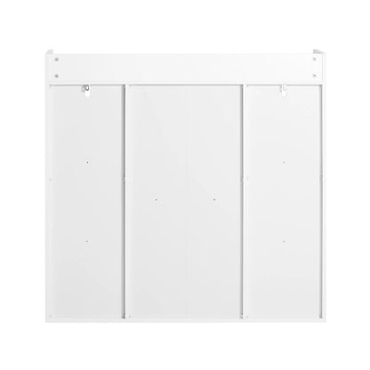 SoBuy KMB55-W bookshelf for children, kids’ shelf, storage rack with 8 open compartments, toy shelf, freestanding shelf, shelf