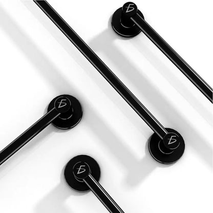 Antique Single Swinging Towel Rack and Shoe Rack Set 30cm Foldable Brass Steel Aluminium Simple Style for Home Hotel Use