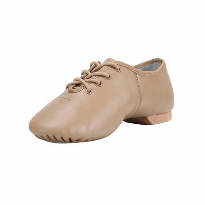 EU and US in Stock Wholesale Unisex Dancing Oxford Soft Lace-up  Jazz Lace-up Shoes Soft Jazz Dancing Shoes