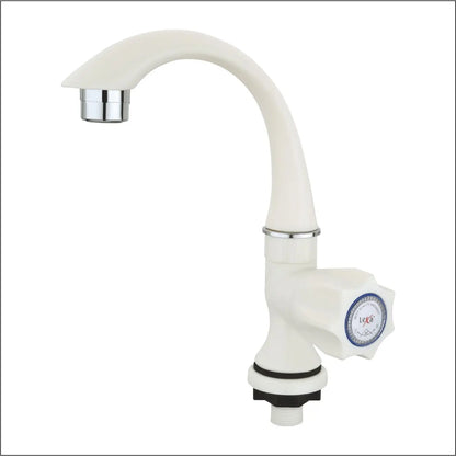 High Quality Quarter Turn PP Plastic Water Tap Virgin Quality Swan Cock for Bathroom Outdoor Household Basin Washing Machine