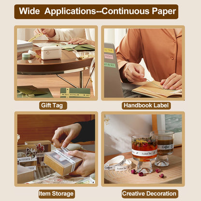 Niimbot D11 D110 D101 H1S Mini Thermal Printer Pocket Label Maker USB Bluetooth Label Stick Printer Inkless DIY Name Price Tag