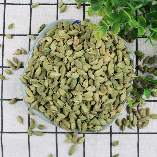 Whole Green Cardamom 7-8mm Bold Size Premium Grade Green Cardamom Rich in Aromatic Fresh & Large Pots for Cooking, Baking & Tea