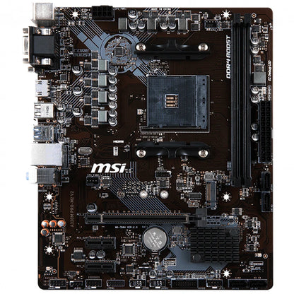 Used MSI A320M PRO-M2 V2 AMD AM4 Micro ATX Gaming Motherboard with AMD Ryzen 3 3200G CPU Combo