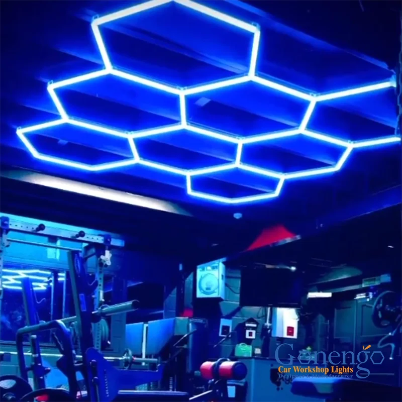 Wholesales Hexagonal Shape Rgb Night Club Ktv Stage Lighting Equipment Professional