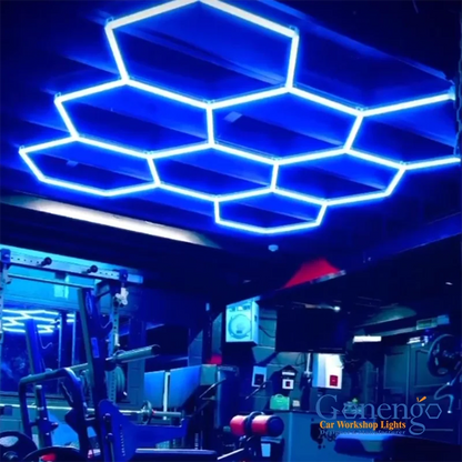 Wholesales Hexagonal Shape Rgb Night Club Ktv Stage Lighting Equipment Professional