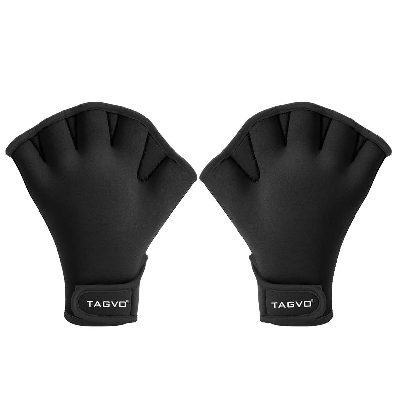 SinoDiving Swimmers Web Training Equipment Neoprene Paddles Imitation Duck Palm Diving Swimming Gloves Fillet Gloves