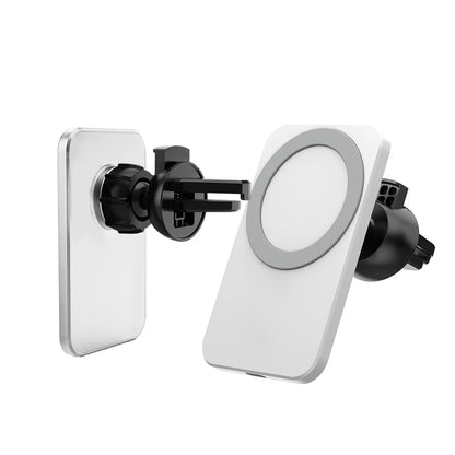 2025 New Arrivals Magnetic Car Charger Wireless Phone Holder Magnet 15W Fast Car Wireless Charger Adapter