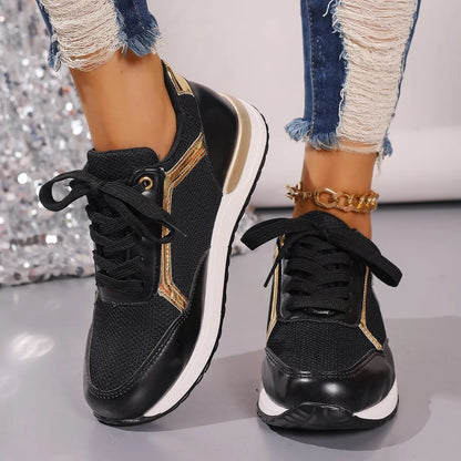 2027 NEW KJ Fashion Casual Women's Sports Shoes Large Women's Running Shoes 2024 Young Women's Walking Shoes