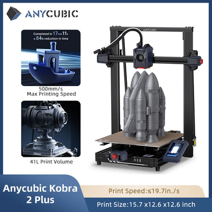 Anycubic 5X 10X Faster Kobra 2 Max Neo Pro Impresora Diy Anycubic Fdm Imprimante Impresora 3d Printing