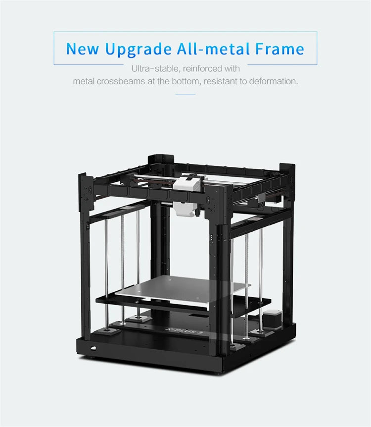 QIDI TECH X-PLUS 3 3D Printer High Speed Printing 600mm/s Large Print Size 280*280*270mm