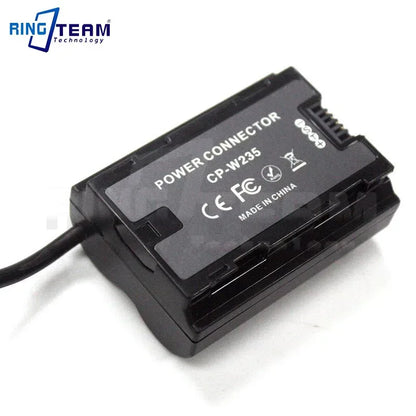 NPW235 NP-W235 Dummy Battery DC Coupler for Fujifilm X-T4 Cameras