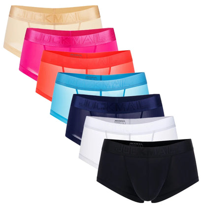 Boxer Ultra-thin Breathable Knitted Ice Silk Fiber Translucent Cool Underwear All Seasons Daily Casual Low-waisted Men's