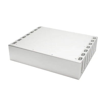 KYYSLB 430*358*100MM Amplifier Chassis Class a DIY Box CNC Enclosure All Aluminum Alloy Sound Audio Speaker Amplifier Case Shell