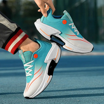 Logo Custom Modern Stylish Synthetic Casual Sneakers Ergonomic Cushioning Lightweight for Travel Walking and Fashion Sportswear