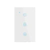 LangYeao US WiFi Smart Wall Light Switch 1/2/3/4 Gang Touch Panel with Neutral Wire Compatible with for Tuya App & Smart Life
