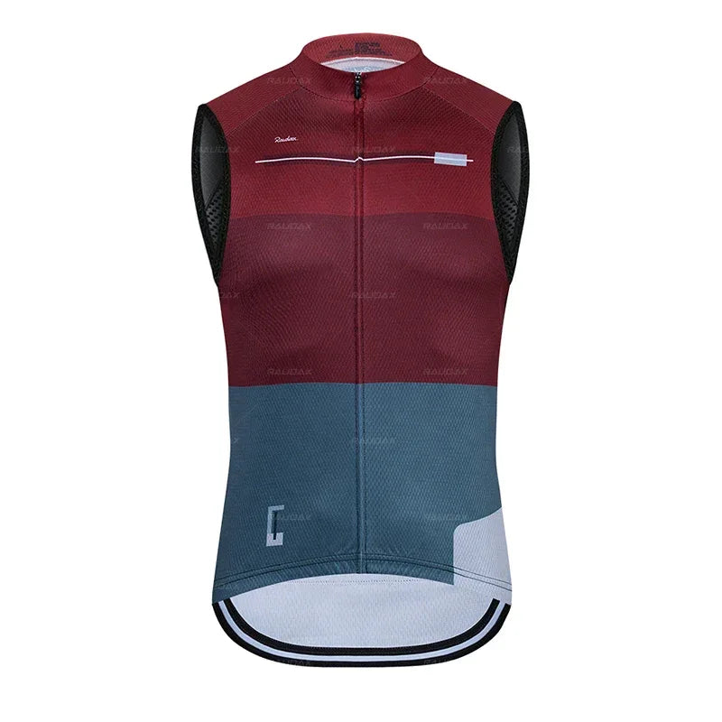 2023 Autumn Cycling Clothing Sleeveless Cycling Vest Mtb Sports Team Bicycle Jerseys Ultralight Jackets Unisex Cycling Clothes