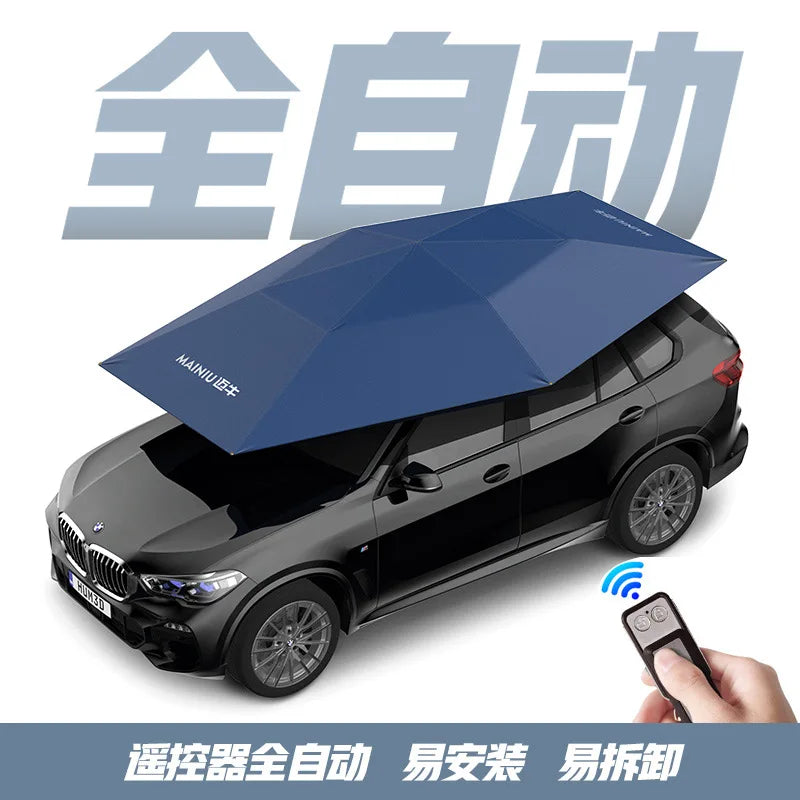 Wholesale High Quality New Portable Car Umbrella Fully Automatic Sunshade Mainiu