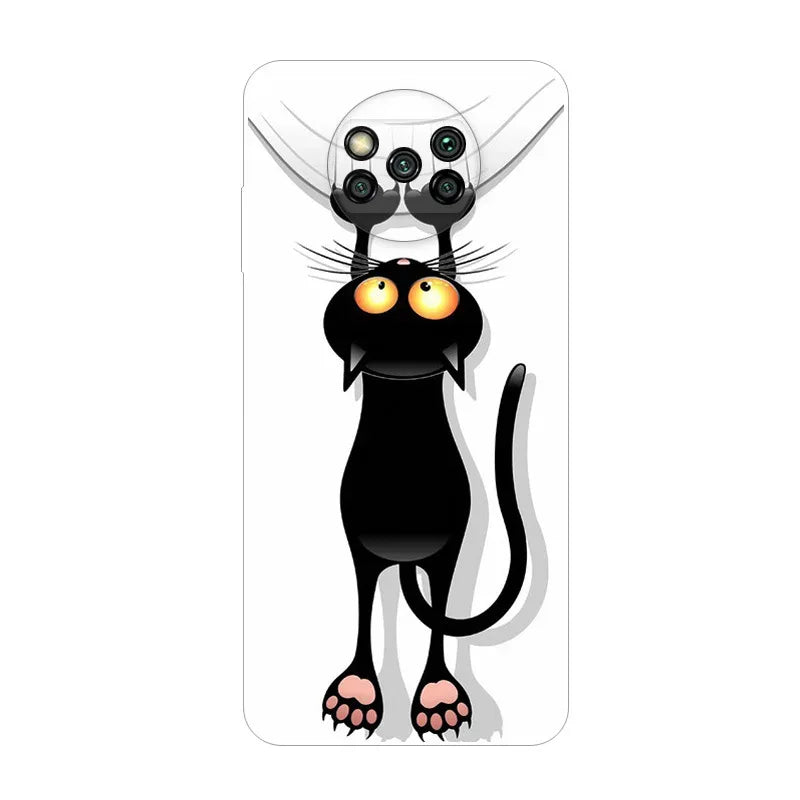 Phone Case For Poco X3 Pro Cover TPU Coque Cool Slim Clear Covers for Xiaomi Poco X3 NFC Case PocX3 X 3 Silicon Funda Cartoon