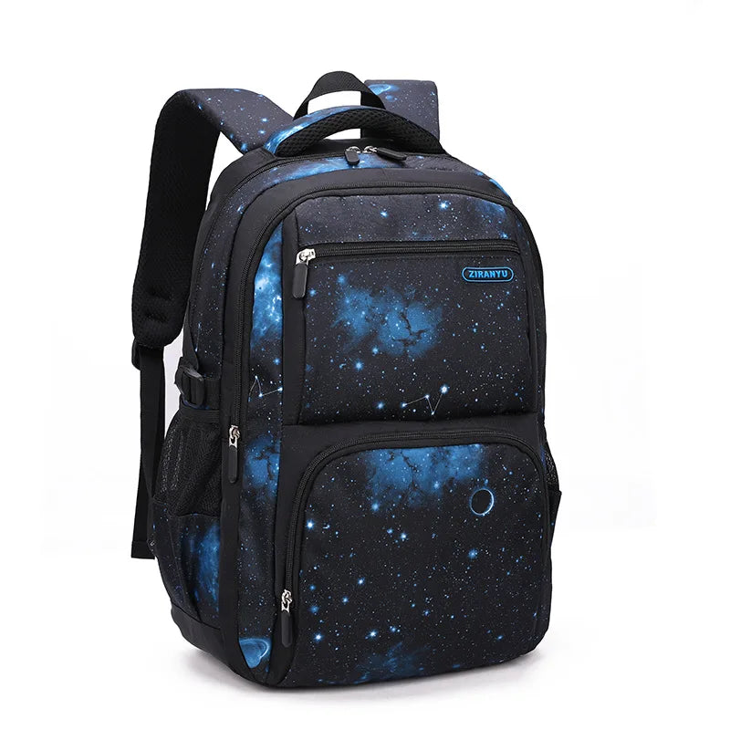 Teenagers Backpacks Boys Fashion Star School Bags Children Travel Bag Kids Knapsack Primary School Backpack Students Bag 9-16Y