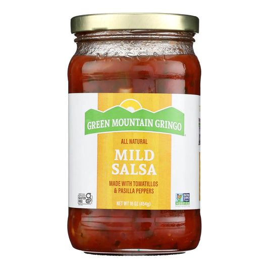 UD2 Green Mountain Gringo Mild Salsa Case of 12-16 oz Variety of Packings Bag Bottle Sachet Drum Bulk Primary Ingredient Tomato