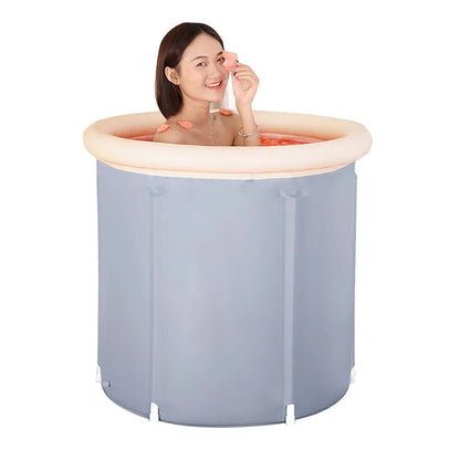 75 80 85 120cm Small Xl Big Portable Ice Bath Plunge Basins Soaking Bath Bucket Tub Barrel Bathtub Athletes