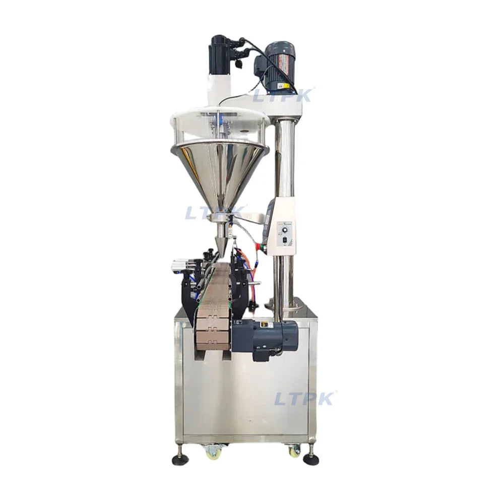 Automatic Milk Coffee Powder Sugar Mini Spics Ca Psule Protein Powder Auger Filling Machine for Small Business