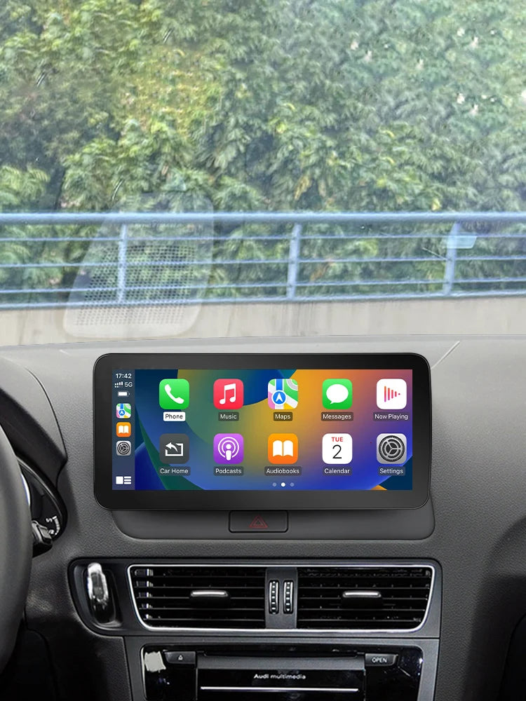 Navigation GPS 360 Panorama AutoLinux Wireless CarPlay for Audi Q5 Car Multimedia Player  2009-2016