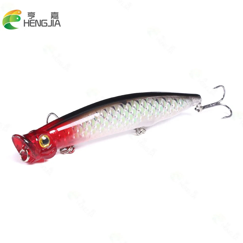 Wholesale 11cm 13g Topwater Fishing Popper Freshwater Saltwater Fishing Popper Lure Bait
