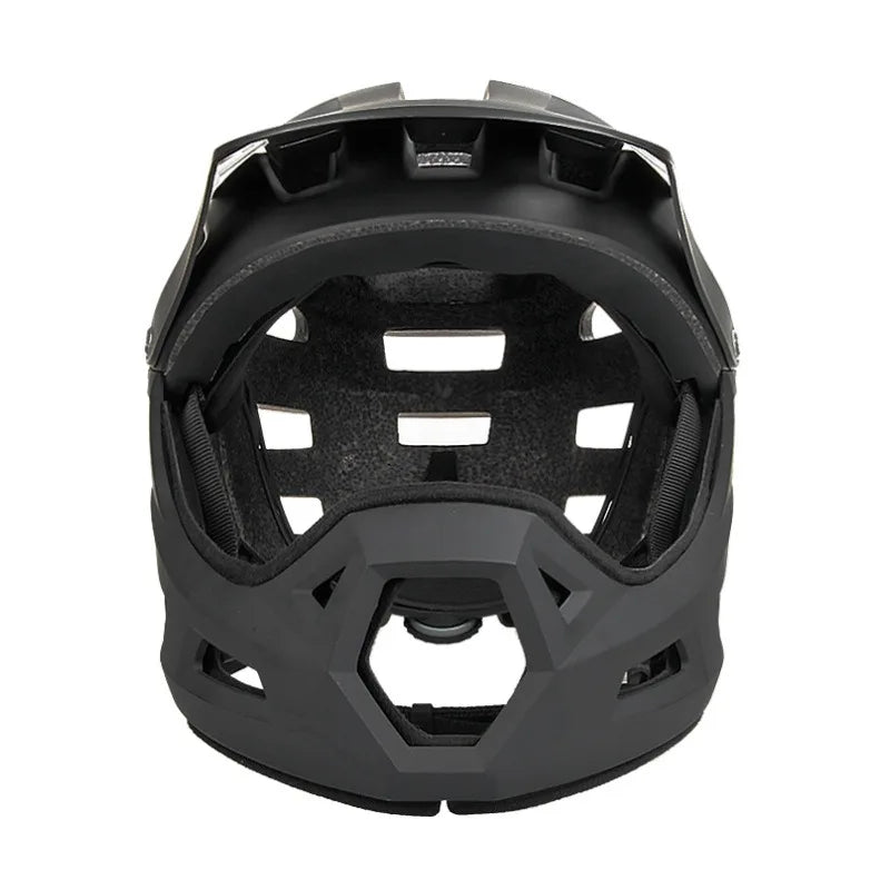 New Design Adult Bike Helmet CE Certified Downhill Helmet Full Face With Chin Protection MTB Helmet