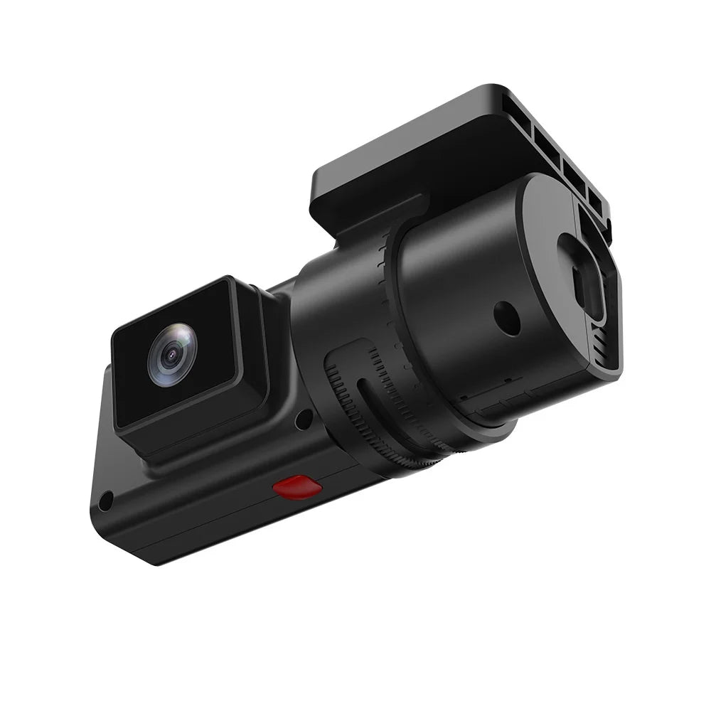 Jimilot JC181 Mini Dual Dash Cam 4G DVR WiFi USB 1080P GPS Event Video G-Sensor Fuel Cutoff Rotatable Car Camera 64GB ADAS