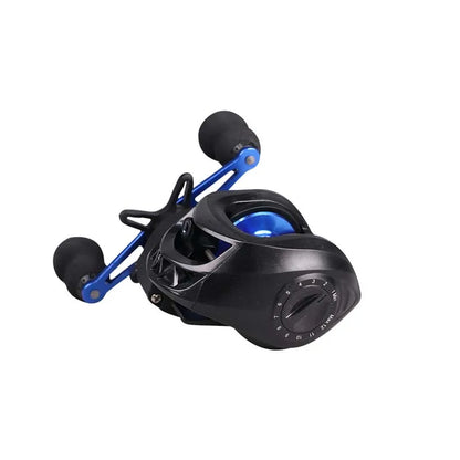 KALIOU  S108- S113 AC200 8KG Max Drag Fishing Reel Magnetic Brake 7.2:1 High Speed Gear Ratio Baitcasting Fishing Reel